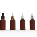 30 mL Amber Essential Oil Bottle With Cap - BULK